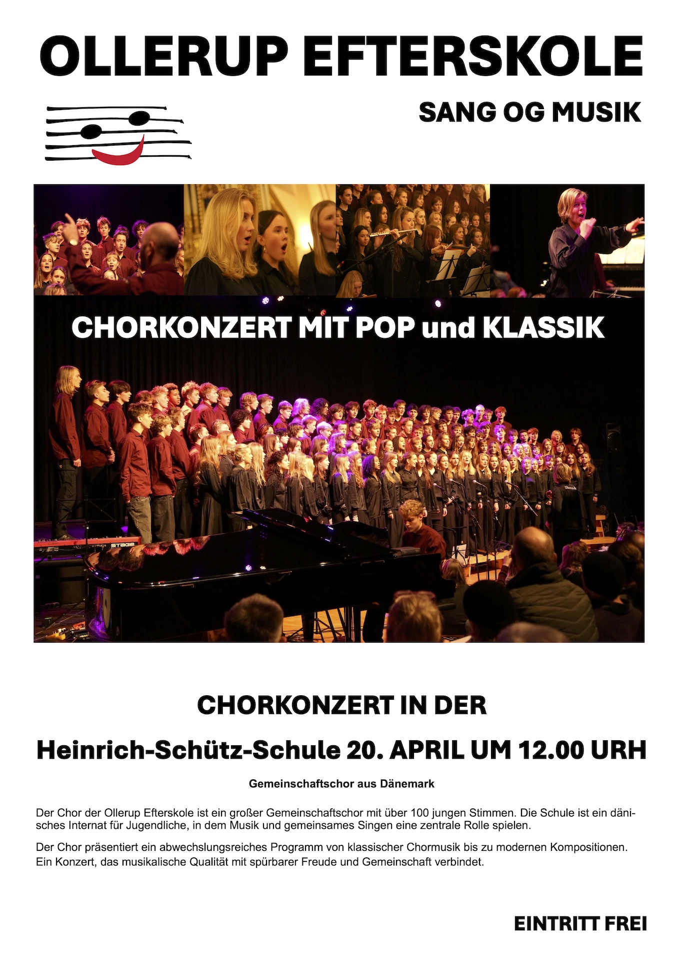 Heinrich Schüts Schule skolekoncert 1