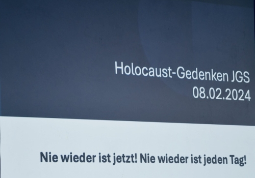 Holocaustgedenken und Stolpersteinpflegepatenschaft
